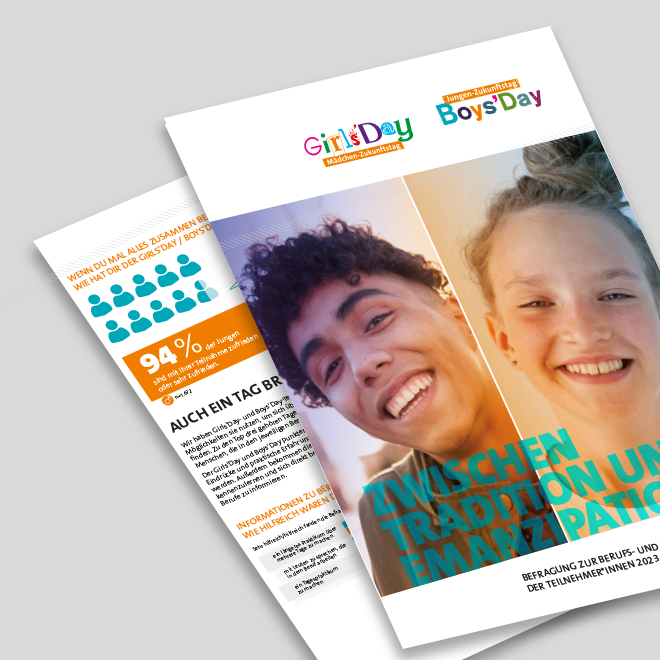 Girls'Day und Boys'Day: Zwischen Tradition und Emanzipation | Befragung zur Berufs- und Lebensplanung der Teilnehmer*innen 2023
