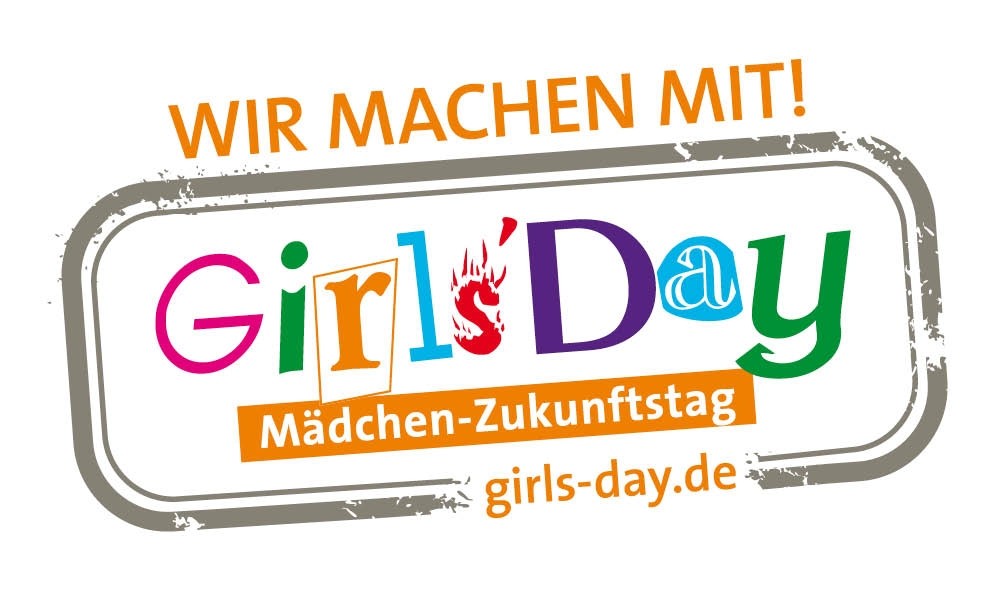 "Girls'Day – Wir machen mit!"-Banner
