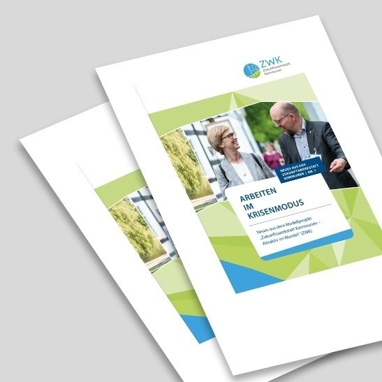 ZWK-Schriftenreihe: Erste Ausgabe der Reihe „Neues aus der Zukunftswerkstatt Kommunen“ | Nr. 1: Arbeiten im Krisenmodus