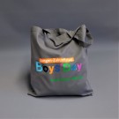 Boys'Day-Taschen | 50 Stück, grau mit Logo